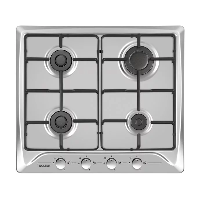 Image Варочная панель газовая Wolser WL-F 6400 EN INOX