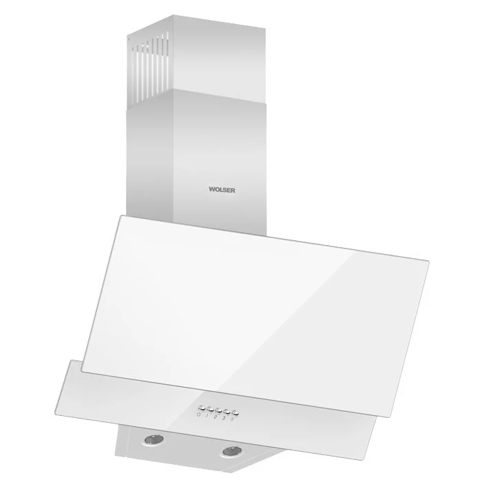 Image Вытяжка Wolser WL-F 60 AL White Glass