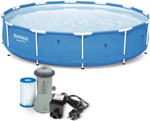 Image Каркасный бассейн Bestway Steel Pro 56706 / 366 x 76 cm