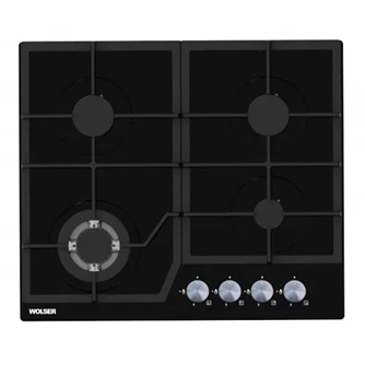Варочная панель газовая Wolser WL-6400 GBN Q Black