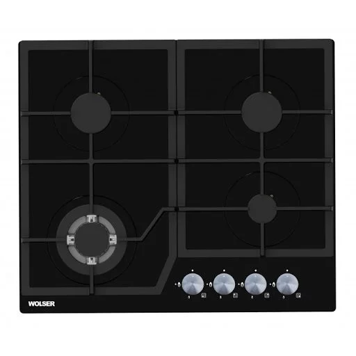Image Варочная панель газовая Wolser WL-6400 GBN Q Black