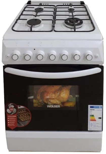 Image Газовая плита Wolser WL-60602 WGE TURBO EM