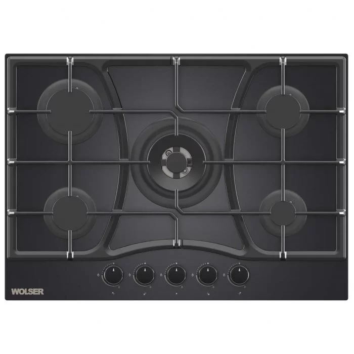 Image Варочная панель газовая Wolser WL- F 6402 GT IC 70 Black