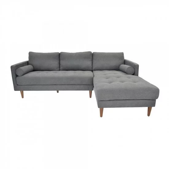 Canapea coltar DP City Dark Grey Dreapta