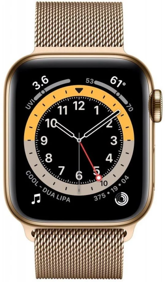 Image Умные часы Apple Watch Series 6 GPS + LTE 40mm M06W3 S.S. Gold