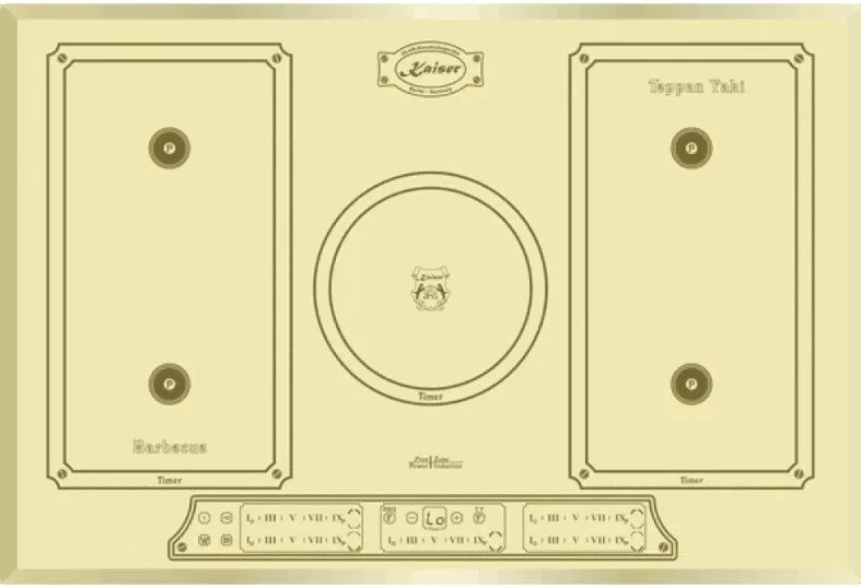 Image Plita cu inductie Kaiser KCT 7797 FI Elf Em