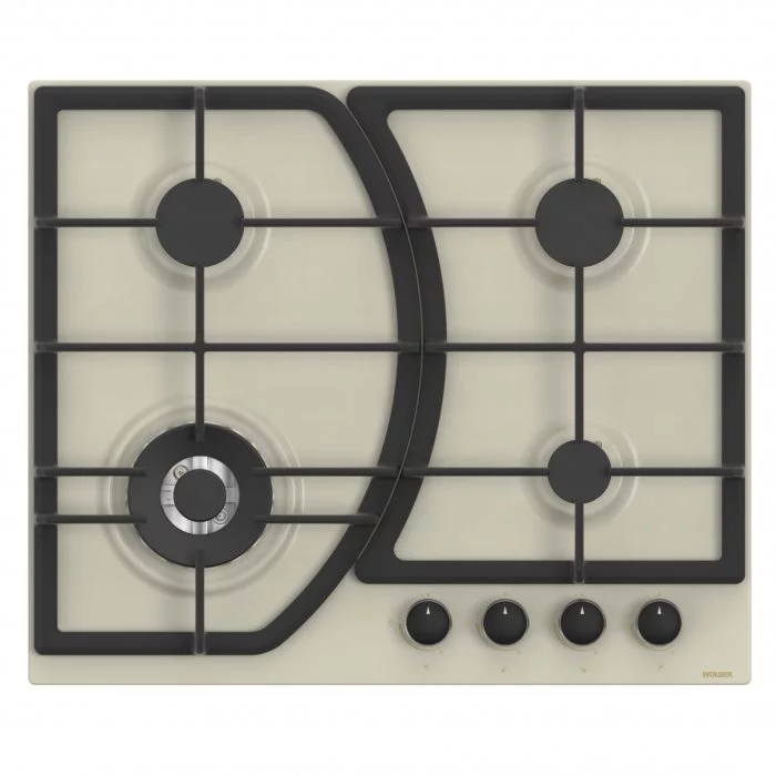 Image Варочная панель Wolser WL-F 6400 EN IVORY TURBO FFD