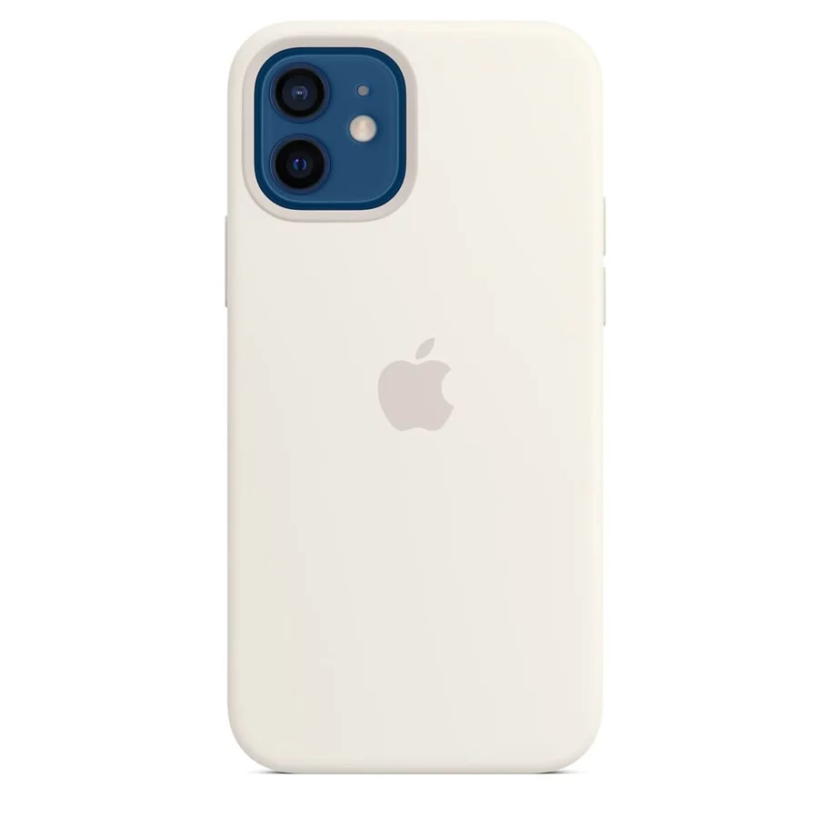 Image Apple Silicone Case iPhone 12 / 12 Pro White