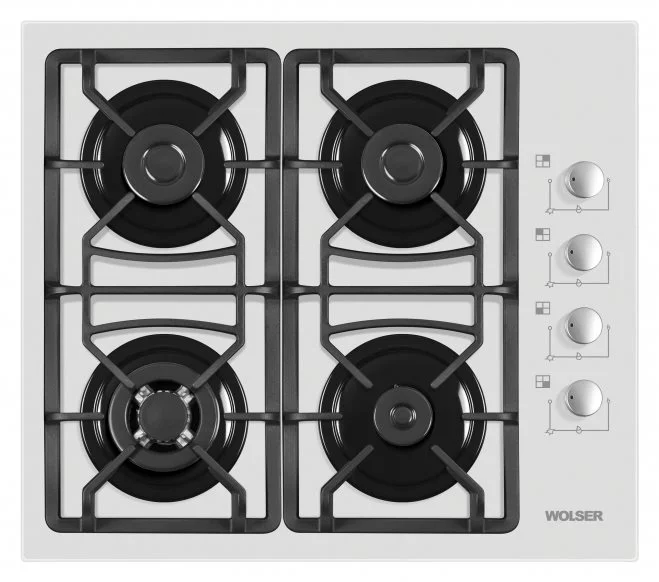 Image Plita de gaz Wolser WL- F 6401 GT IC WHITE RUSTIC