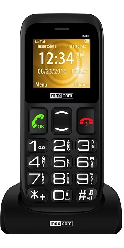 Мобильный телефон Maxcom MM426 Black