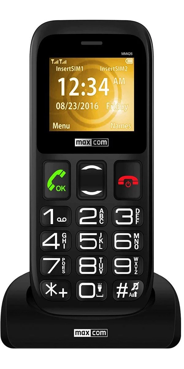Image Мобильный телефон Maxcom MM426 Black