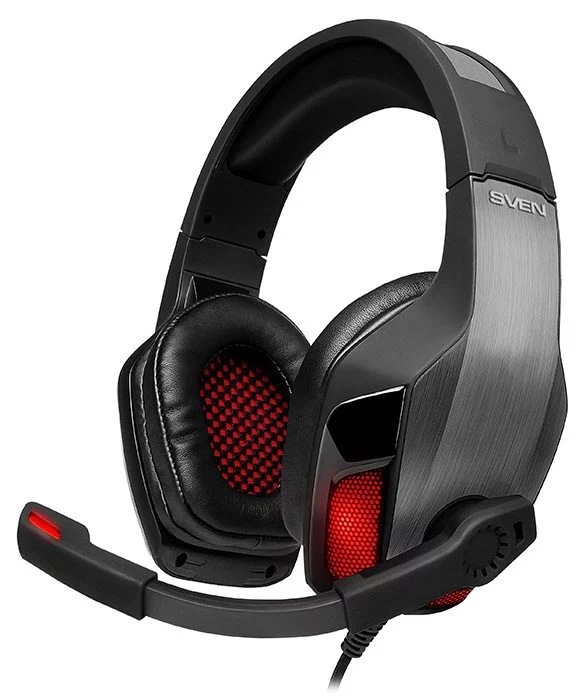 Image Наушники SVEN AP-U995MV Black-Red