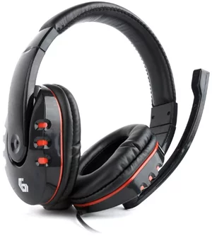 Image Căști Gembird GHS-402 Black/Red