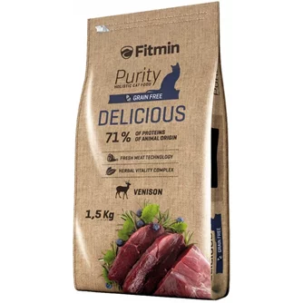 Корм для кошек Fitmin Purity Delicious 1.5kg
