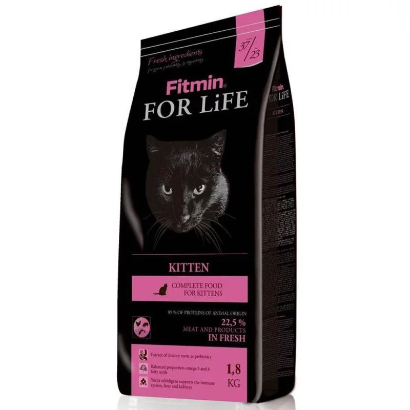 Image Корм для кошек Fitmin For Life Kitten 1.8kg