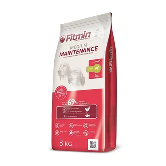 Сухой корм для собак Fitmin dog medium maintenance 3kg
