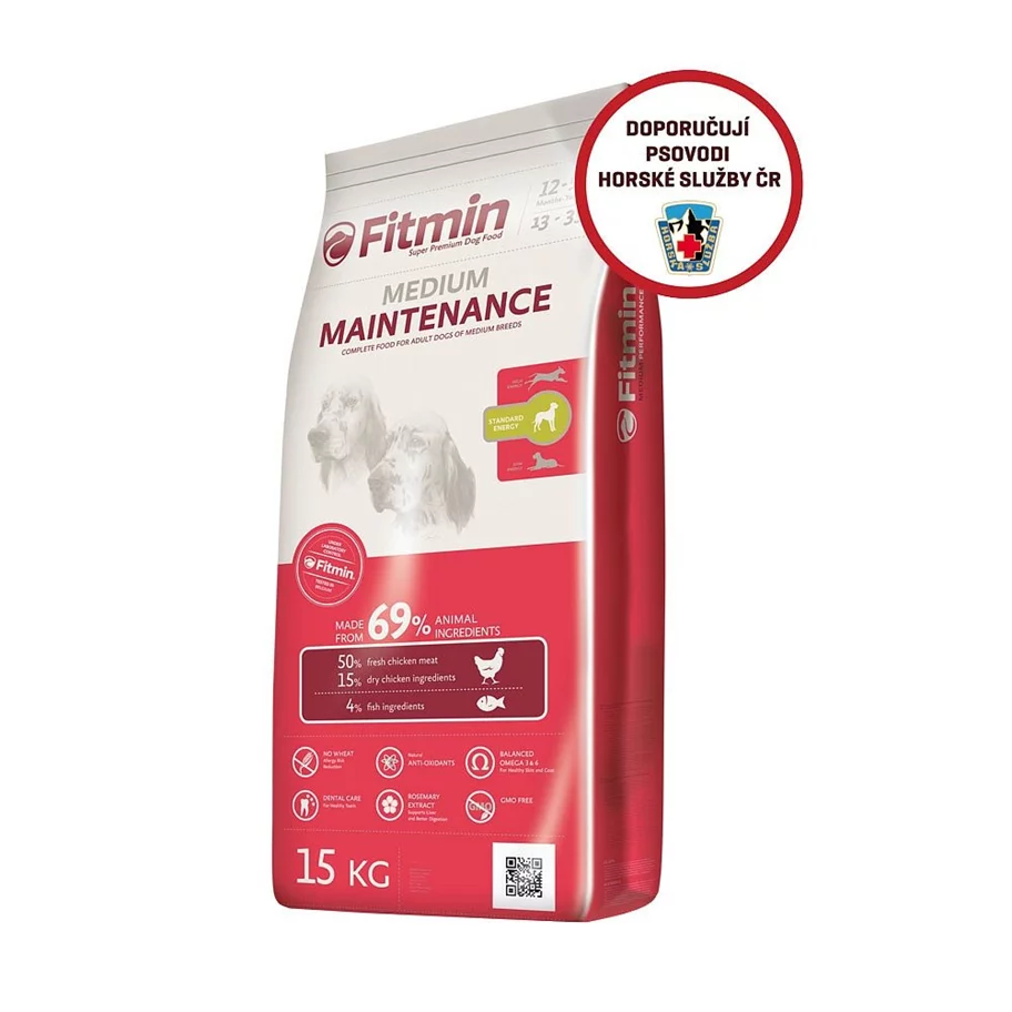 Image Сухой корм для собак Fitmin dog medium maintenance 15 kg