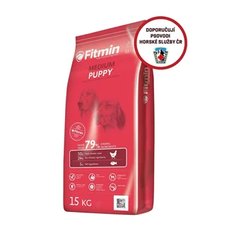Hrana uscata pentru caini Fitmin dog medium puppy 15 kg