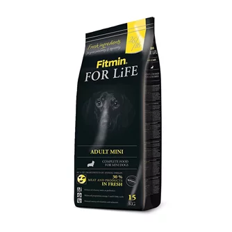 Hrana uscata pentru caini Fitmin dog For Life adult mini 15kg