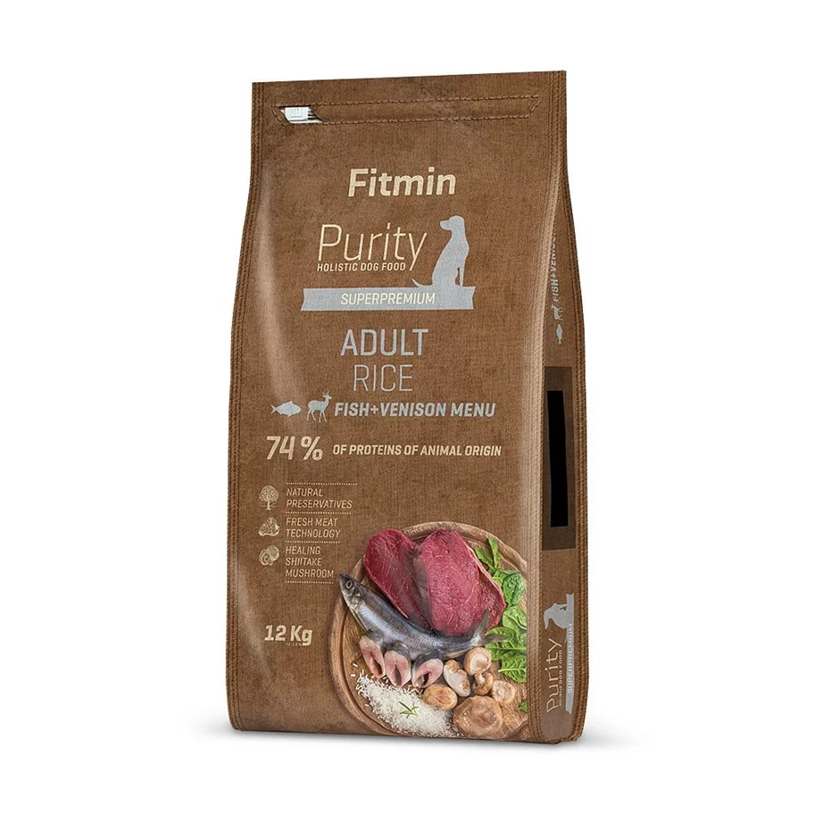 Image Hrana uscata pentru caini Fitmin Purity Rise Adult Fish&Venison 12kg