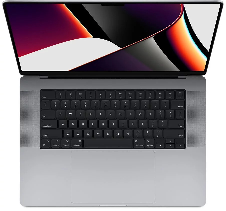 Image Ноутбук Apple MacBook Pro 16" MK183 (2021) (M1/16GB/512GB) Space Gray