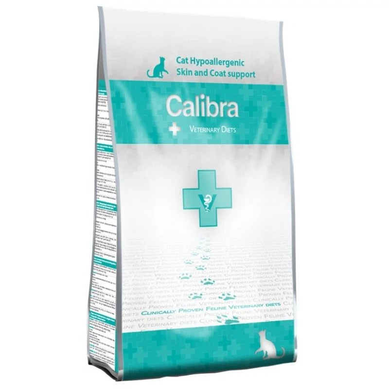 Image Hrana uscata pentru pisici Calibra Hipoallergenic Skin and Coat Support 5 kg