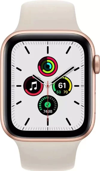 Умные часы Apple Watch SE (2021) GPS 40mm MKQ03 Starlight