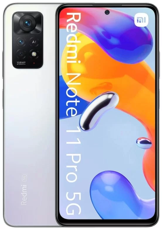 Image Мобильный Телефон Xiaomi Redmi Note 11 Pro 5G 6/128GB White