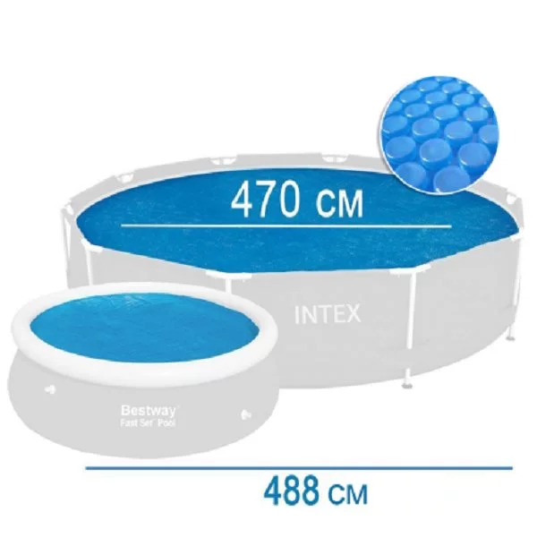 Image Солнечное покрывало для бассейна, d470cm Intex 29024