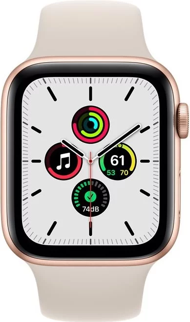 Image Ceas inteligent Apple Watch SE (2020) GPS 44mm MKQ53 Starlight