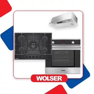 Image Комплект бытовой техники WOLSER BLACK+INOX 122495/123421/121863