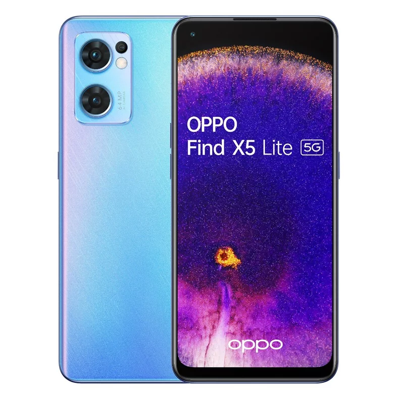 Image Мобильный телефон OPPO Find X5 Lite 5G 8/256Gb Blue