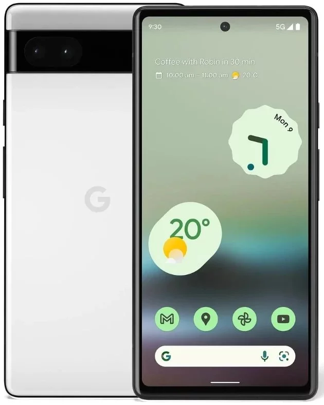 Image Мобильный Телефон Google Pixel 6a 5G 6/128GB Chalk White