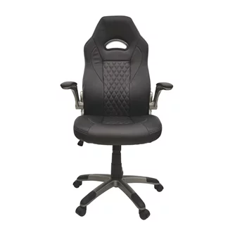 Игровое кресло DP F-86 Black Grey