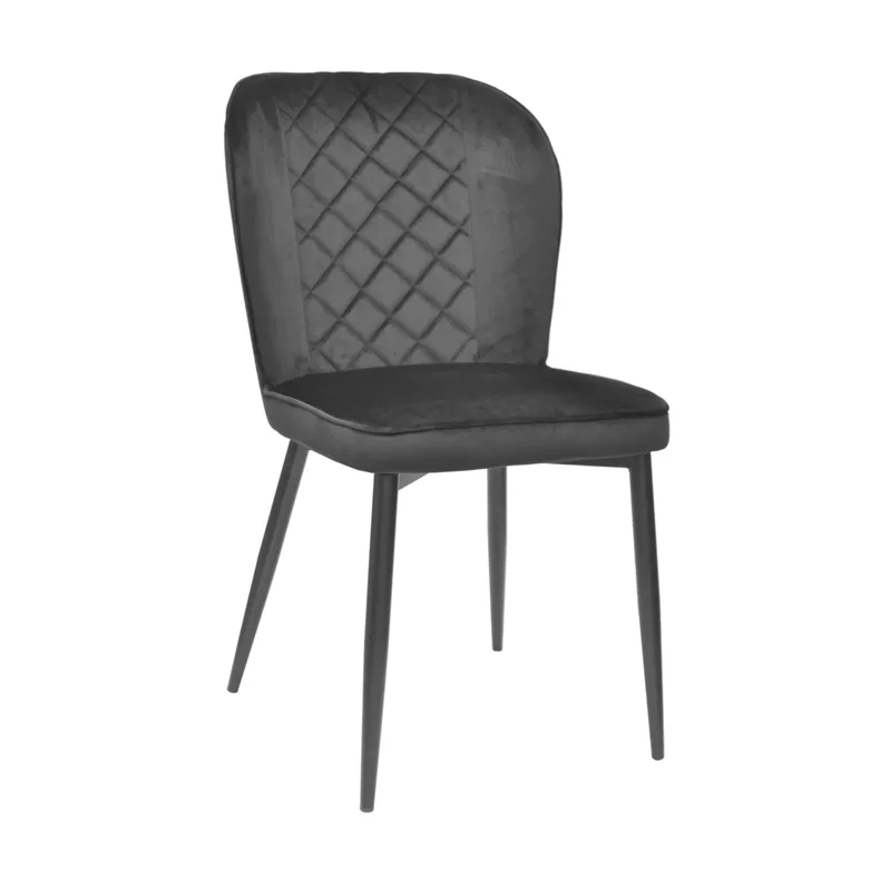 Image Scaun de bucatarie Tusk Catifea Black