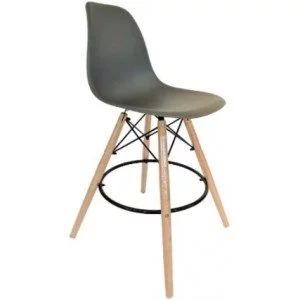 Image Scaun de bar Nowy Styl BRAVO hoker gri