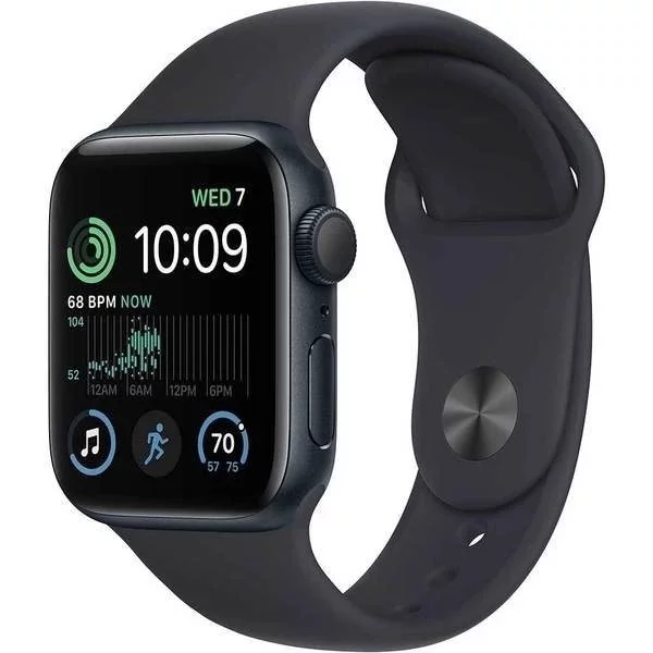 Image Ceas inteligent Apple Watch SE (2022) GPS 44mm MNK03 Midnight