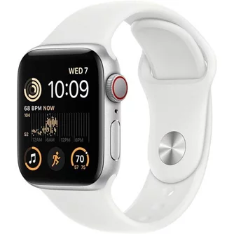 Умные часы Apple Watch SE (2022) GPS+ LTE 44mm MNQ23 Silver