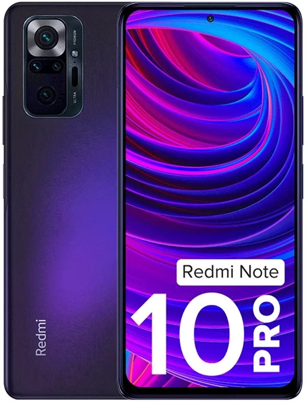 Image Мобильный Телефон Xiaomi Redmi Note 10 Pro 6/128GB Purple