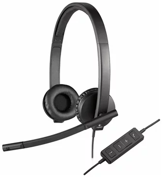 Căști Logitech H570E Black