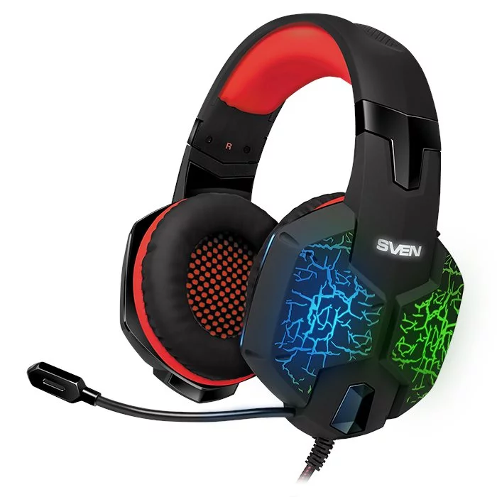 Image Casti SVEN AP-U988MV Black-Red