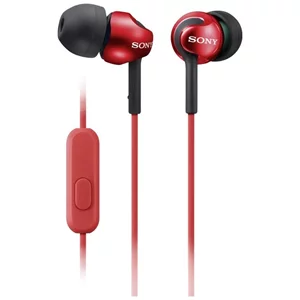 Image Наушники SONY MDR-EX110AP, Red