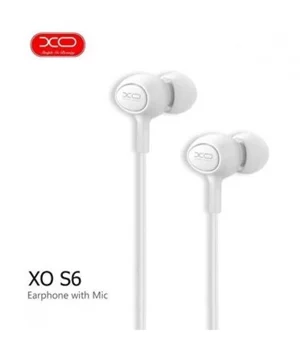 Image Наушники XO earphones S6 Candy music White