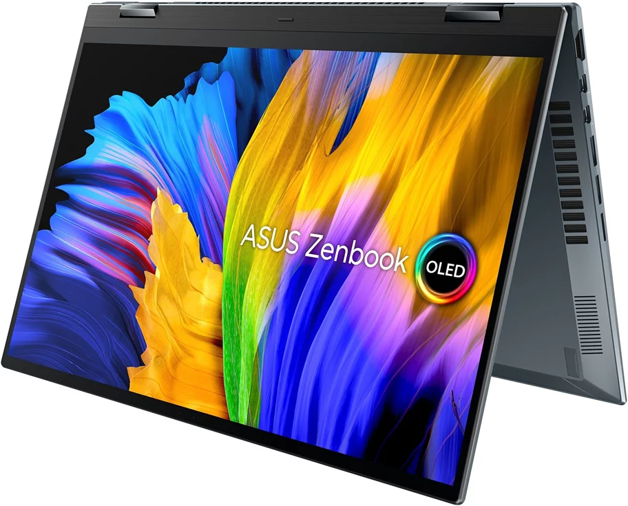 Image Laptop ASUS Zenbook 14 Flip OLED UP5401EA 14.0" (Intel Core i5-1135G7, 8Gb, 256Gb) Pine Grey