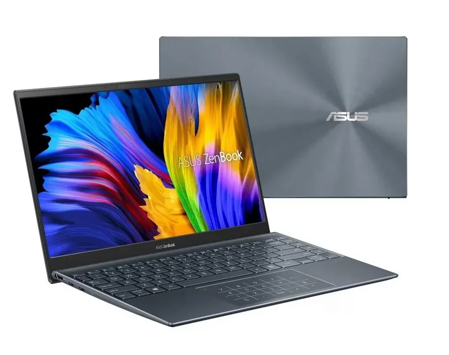Image Ноутбук ASUS Zenbook 14 UM425UA 14" (Ryzen 5 5500U,8Gb,512Gb) Pine Grey