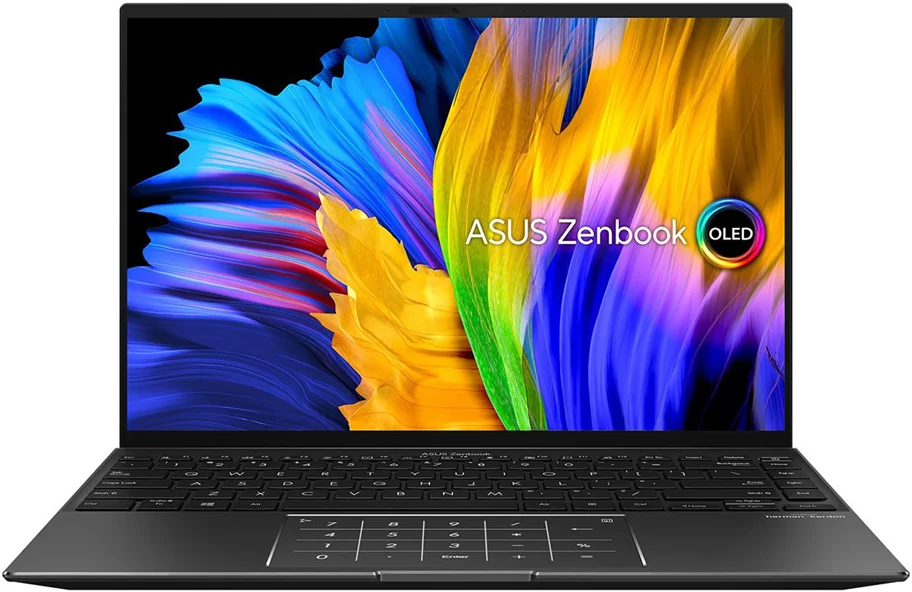 Image Laptop ASUS Zenbook 14X OLED UM5401QA 14" (Ryzen 5 5600H, 8Gb, 512Gb) Black