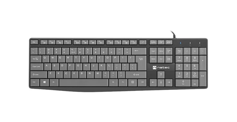 Image Tastatură Natec Nautilus Slim US