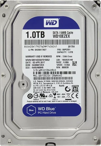 Hard disk HDD Western Digital Caviar Blue 1Tb (WD10EZEX)