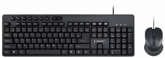 Set Gembird KBS-UM-04 Black