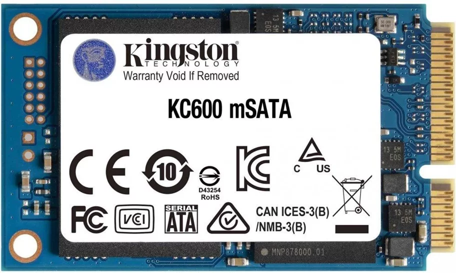 Image Накопитель SSD Kingston KC600 mSATA 256Gb